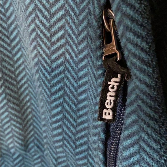 Bench Fleece teal/herringbone - Picture 3 of 6